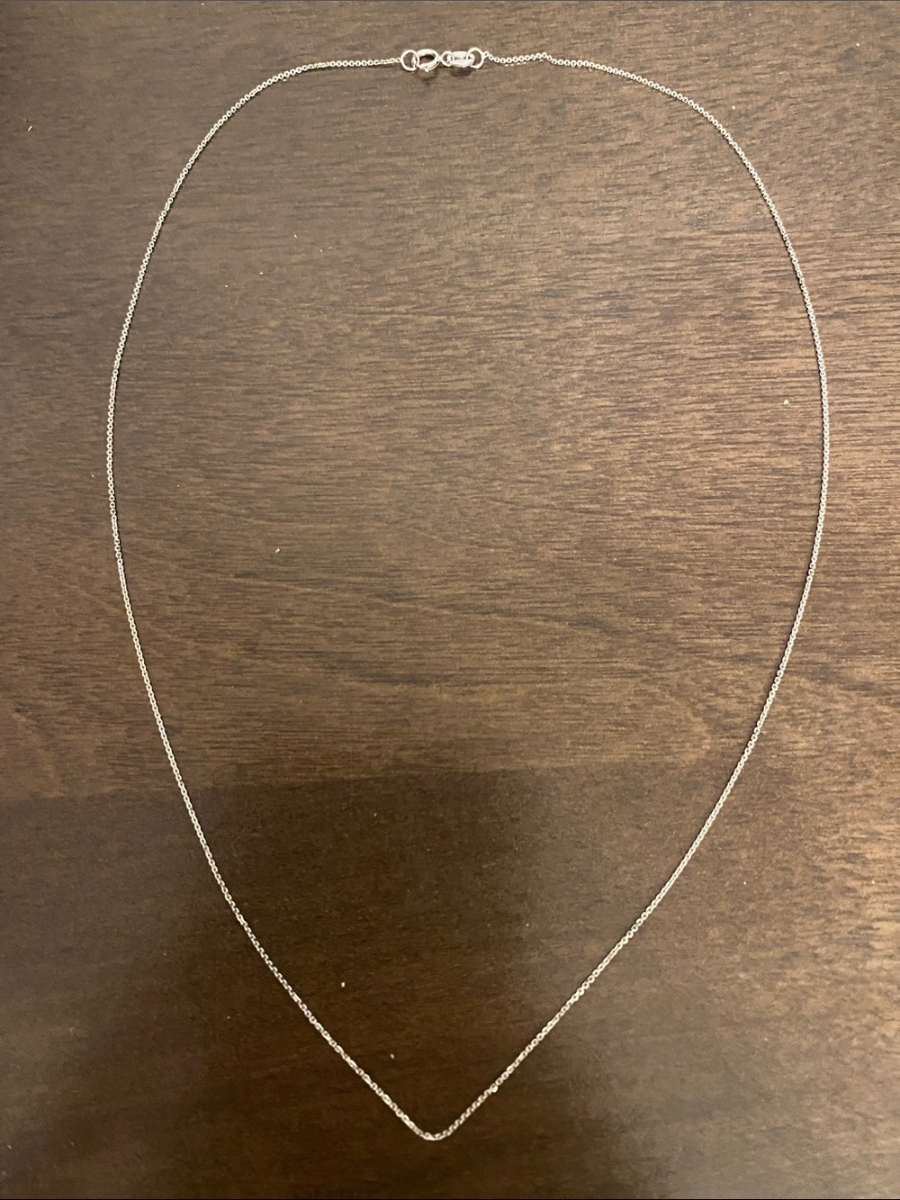 Minimal Silver Chain Necklace - Classic Sterling Look
